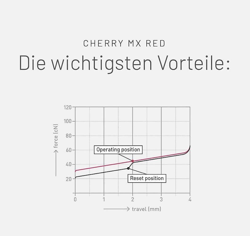 Tastiere: Cherry Red Switches – Usato da Grenchen venduto da wae_s87j 2