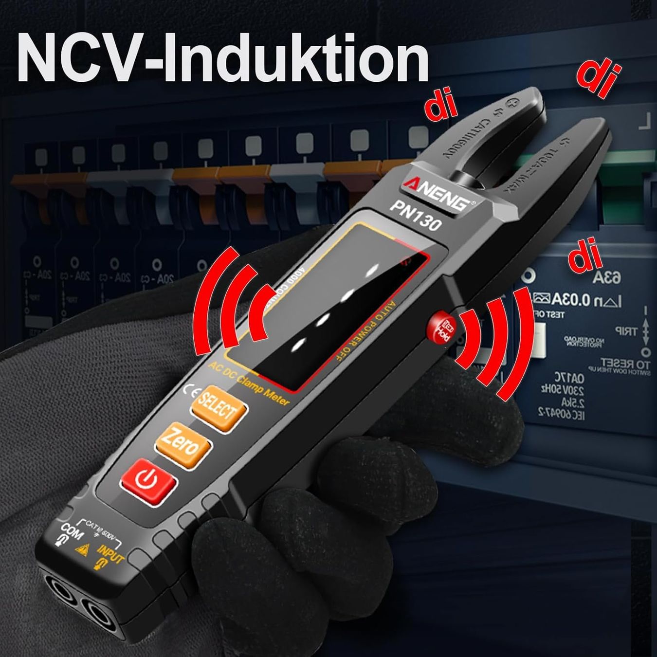 Misurare: Profi Digitale Strommesszange Multimeter mit Zubehör – Nuovo e nell'imballaggio originale da Châtelaine venduto da topshop.switzerland 4