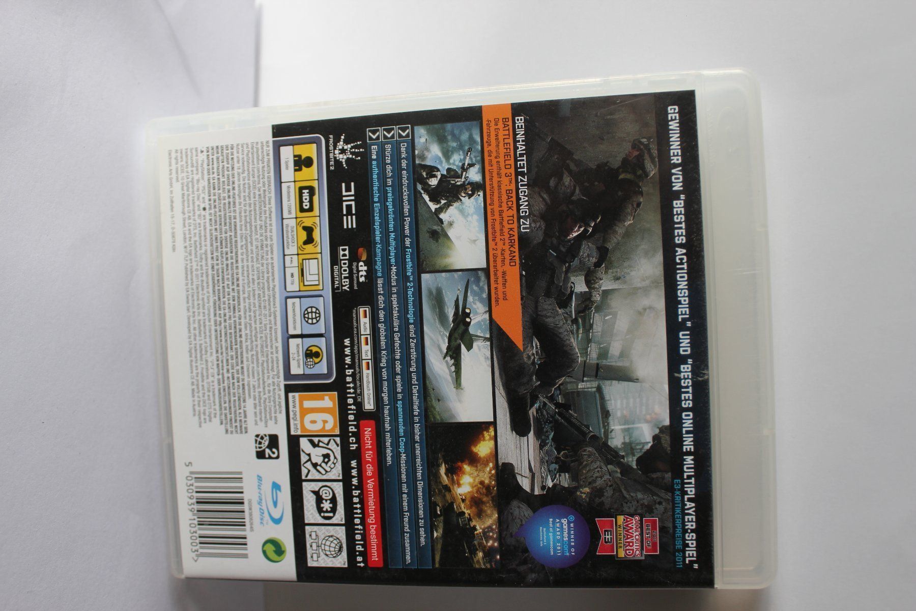 Giochi: Actiongame - Battlefield 3 PS3 Spiel – Usato da Niederwil SG venduto da berger.niederwil 1