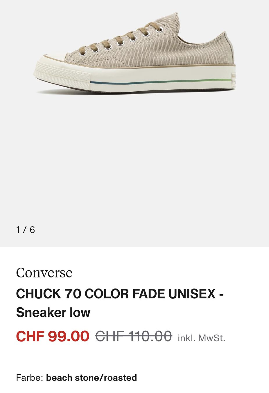 Scarpe da uomo: Converse Chuck All Star "low" – Usato da Felben-Wellhausen venduto da michael_jackson01 5
