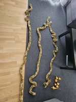 Gelb/Goldener Weihnachtsbaumschmuck