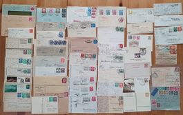 Deutschland Lot: 120 alte Briefe und Karten meist gestempelt
