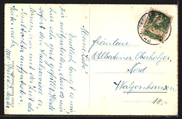 Cartoline postali: AK Rheinfelden, Dependance Schützen – Usato da Berlin venduto da bartko-reher 1