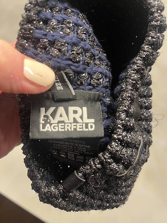 Karl Lagerfeld Copricapi, berretti & cappellini: Karl Lagerfeld Mütze, One Size – Usato da Aarberg venduto da Beni-Nadine86 2