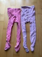 2 Strümpfe pink und rosa