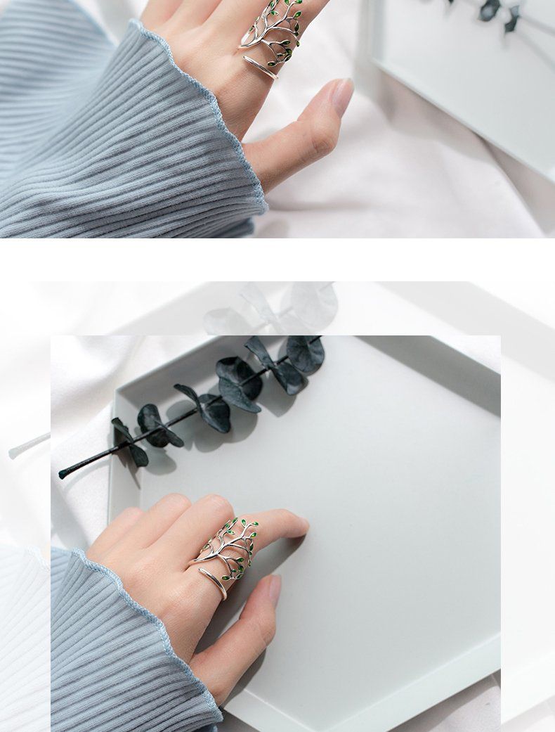 Anelli: 💍NEU Lebensbaum Ring - Silberfarbig – Nuovo e nell'imballaggio originale da Wittenbach venduto da ChinaSeidenstrasse 5