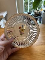 Triptis Bukett Porzellan Schale mit Blumenmuster, Vintage!