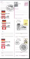 Österreich Trilaterale Salzburg 1988 8 verschiedene Belege