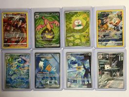 Pokemon 8 Full Art Cards