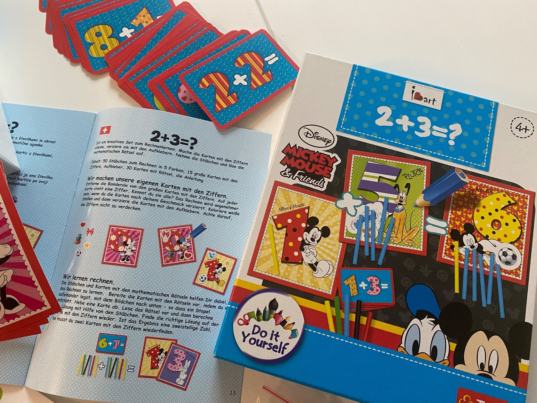 Disney Giochi: Disney Mickey Mouse Rechenspiel, komplett – Nuovo (secondo la descrizione) da Glattbrugg venduto da riseca 1
