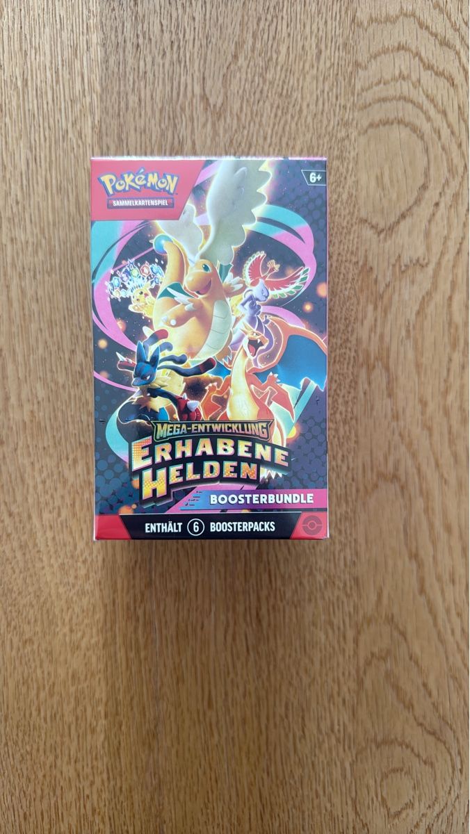 Pokémon Sammelbilder & Trading cards: Pokemon "Mega-Entwicklung Erhabene Helden" Boosterbundle  – Neu und originalverpackt aus Oberengstringen von ozg_x5pj