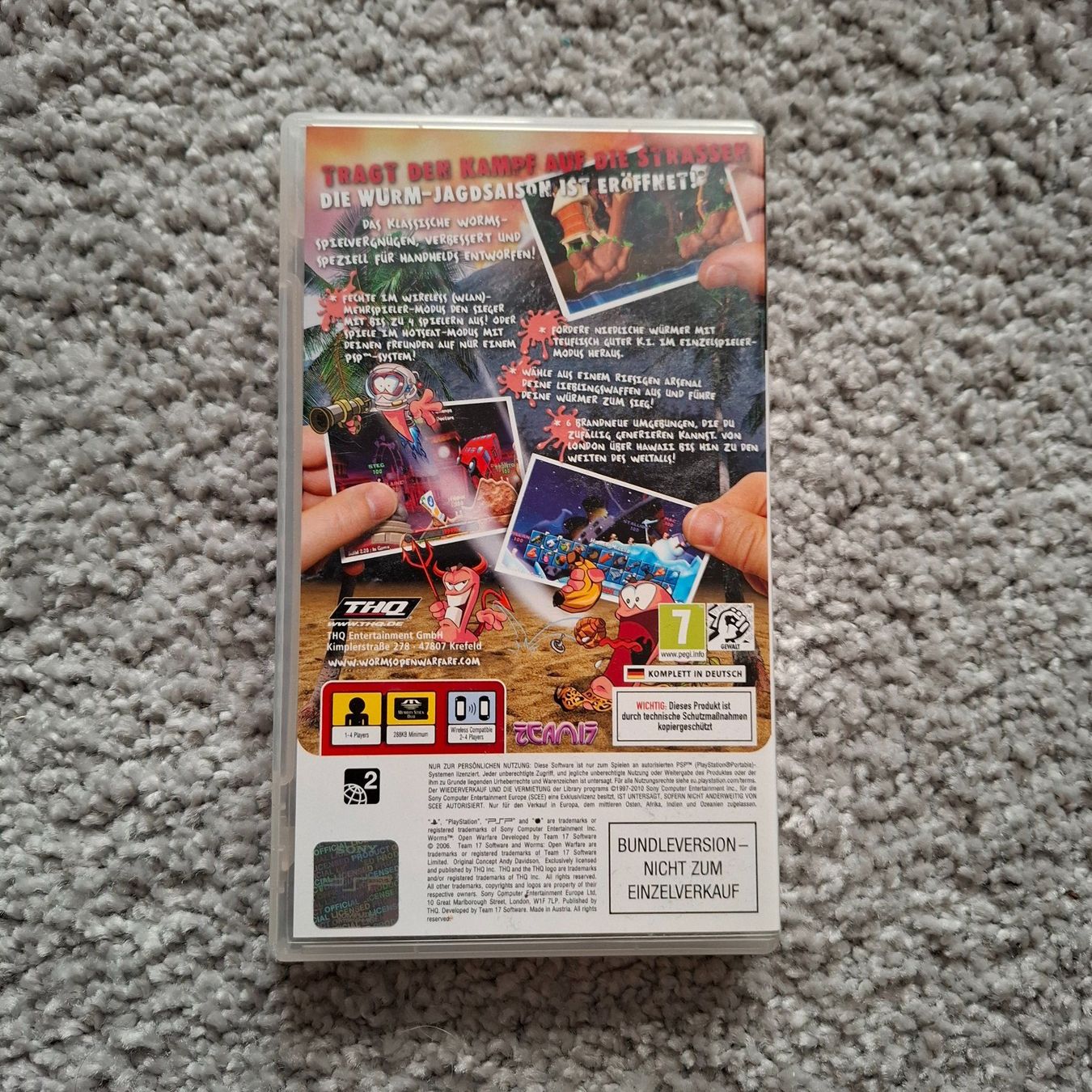Sony Spiele: Worms Open Warfare Spiel (PSP) – Gebraucht aus Hombrechtikon von Tinea82 3