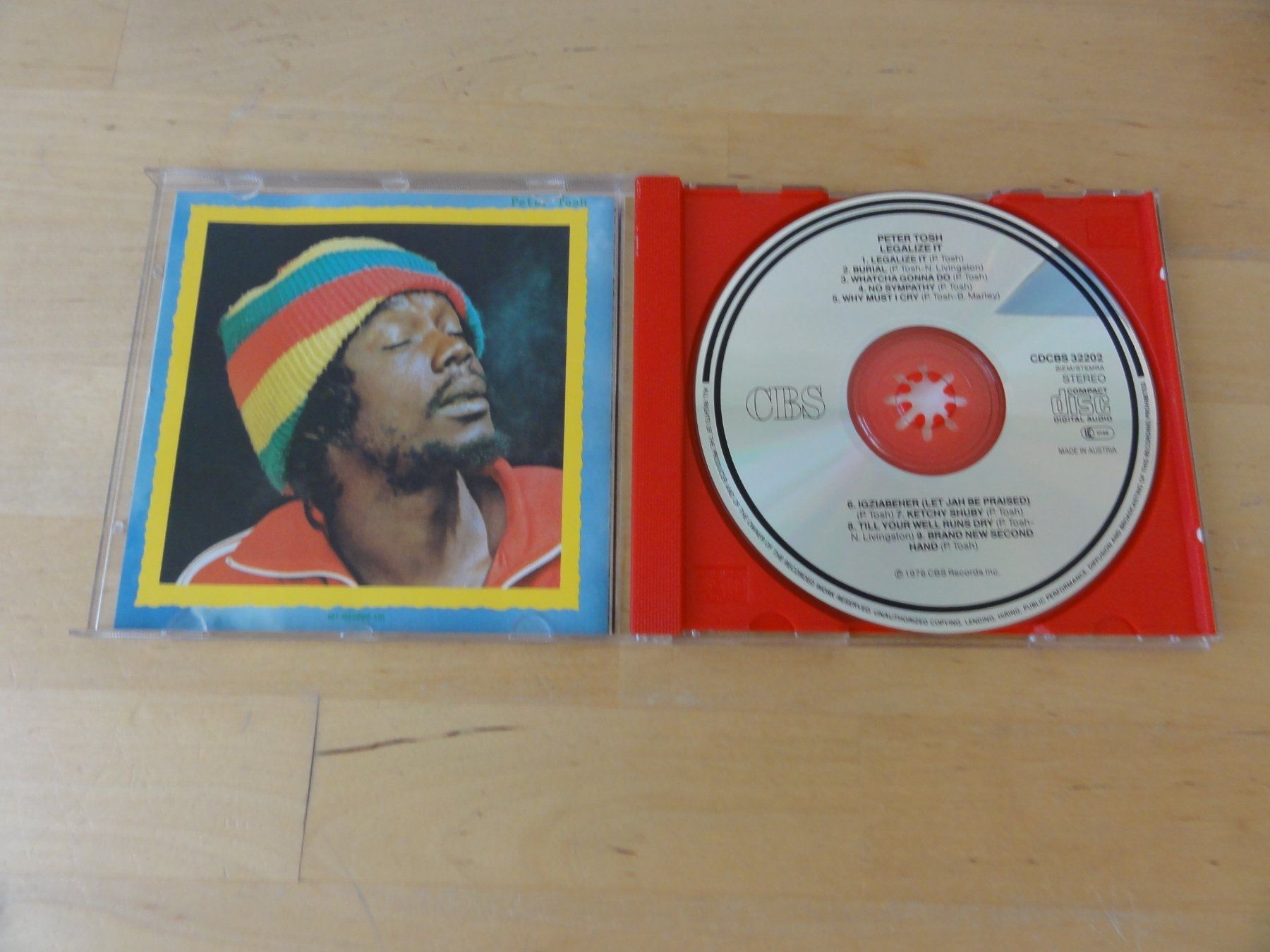 CDs: PETER TOSH "Legalize it" – Gebraucht aus zürich von Goldimmund 1