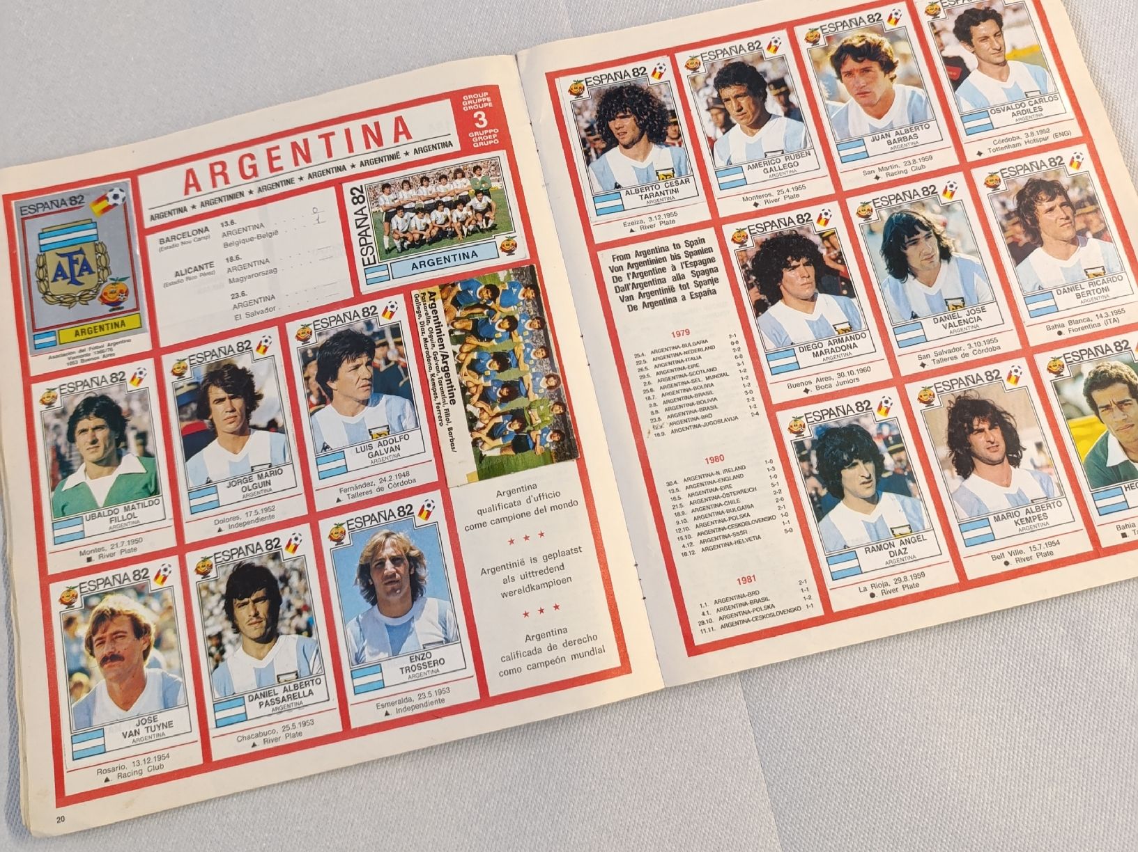 Panini Sammelbilder & Trading cards: Panini/ WM/ España 82 – Gebraucht aus Avry-sur-Matran von dav_nm5p 7
