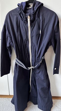 Chloe girls navy blue light coat Mantel 12 Y NEW