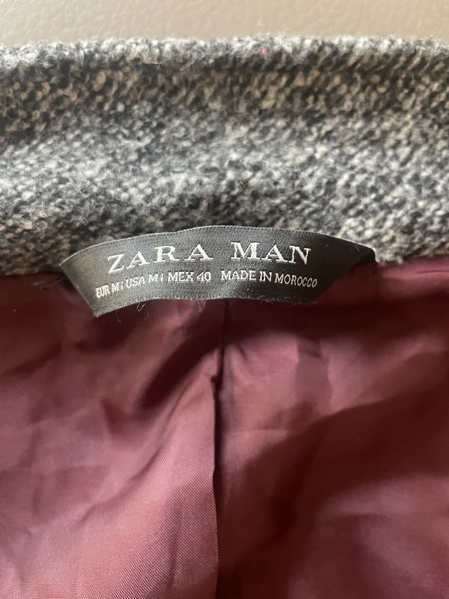 Zara Cappotti: Zara Man Mantel, Grau Gr. M – Usato da Aarberg venduto da Mama_Lulu 7