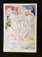 Salvador Dali Lithographie 1967 Selten