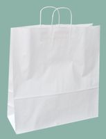 Tragtaschen 540/150 x 490 mm weiss gross