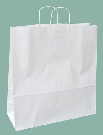 Tragtaschen 540/150 x 490 mm weiss gross