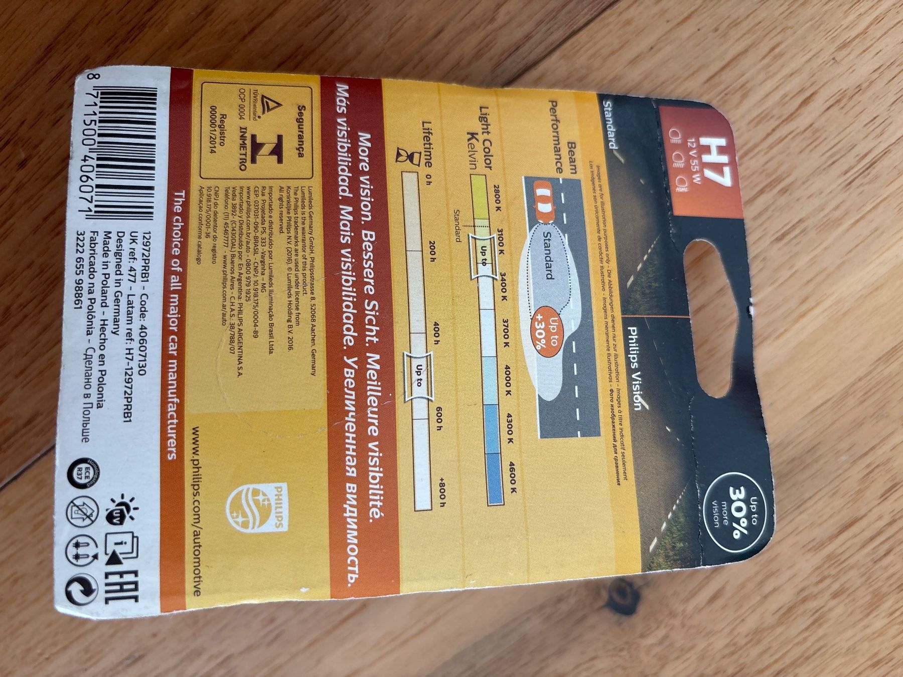 Fari: Philips H7 Vision Scheinwerferlampe, 12V, neu, Winterange... – Usato da Wettswil venduto da Missyellow 1