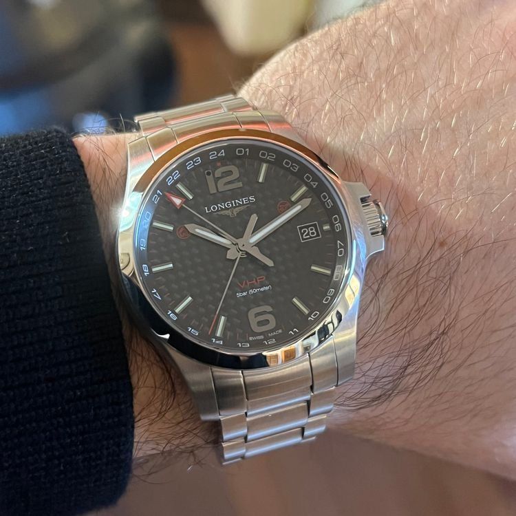 Longines Orologi: Longines Conquest V.H.P. 41 mm Ref. L3.718.4.66.6 – Full Set – Usato da Dübendorf venduto da RaulWies