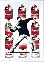 Death NYC Ltd Ed Pop Art Druck " Warhol Banksy Mony Thrower