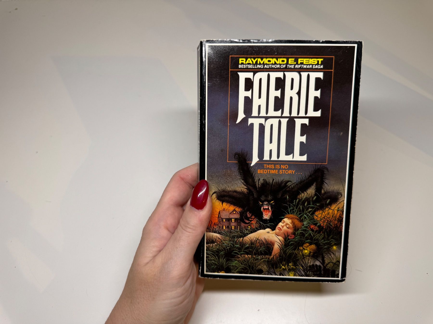 Libri: NOVEL: Raymond E. Feist, Faerie Tale – Usato da Grosswangen venduto da English_books