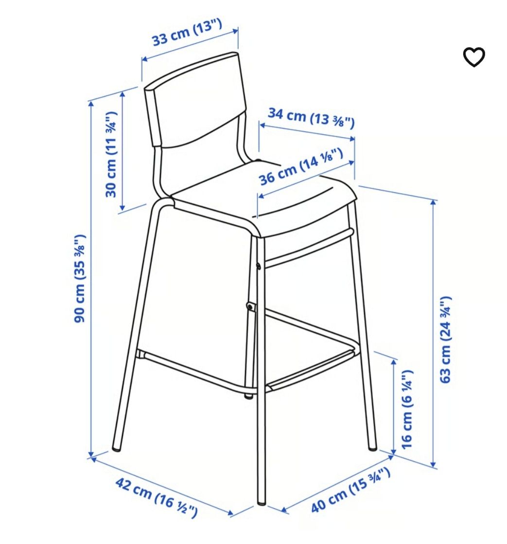 Ikea Set di tavolo e panche: IKEA Bartisch mit Stühlen, schwarz – Usato da Schafisheim venduto da piiep_17 3