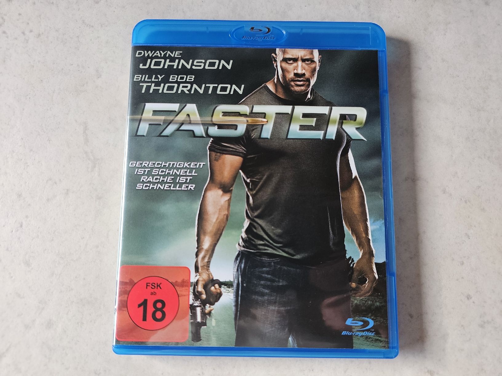 Tous les DVDs: Faster  /  Bluray  (Dwayne Johnson) – D'occasion à Schneisingen par backstore24