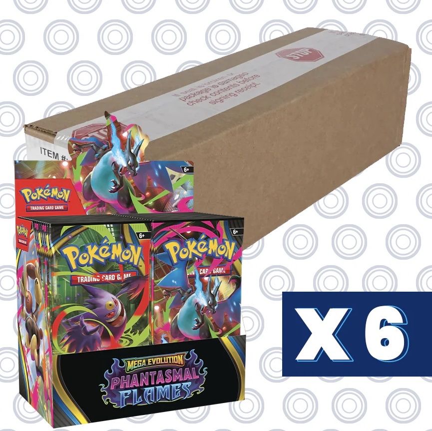 Pokémon Carte collezionabili: Case scellée de 6 Boosters Box Pokémon Phantasmal Flames Eng – Nuovo e nell'imballaggio originale da Carouge GE venduto da MonkeyD