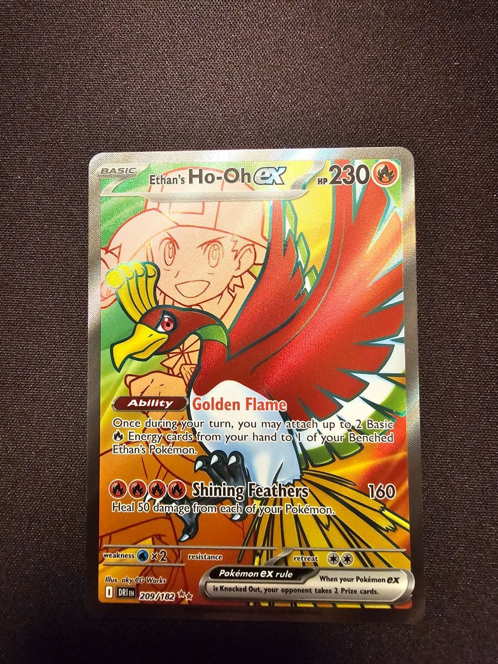 Pokémon Cartes à collectionner: Ethan's Ho-Oh EN 209/182 – D'occasion à Lufingen par Argannon