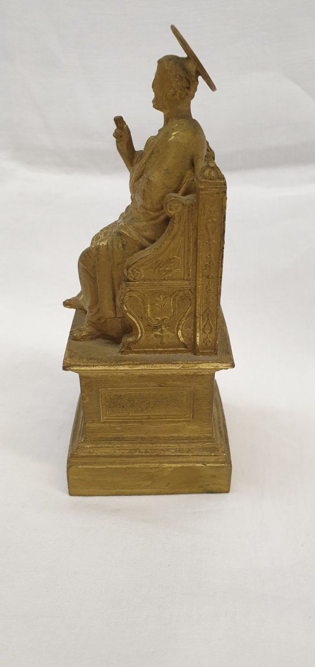 Sculture & Statue: Antike Heiligenfigur S. Petrus Roma – Usato da Emmen venduto da magelan 2