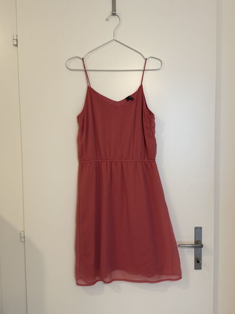 Vero Moda Vestiti: Korallrotes Trägerkleid (Vero Moda)  – Usato da Luzern venduto da vqu_8gks