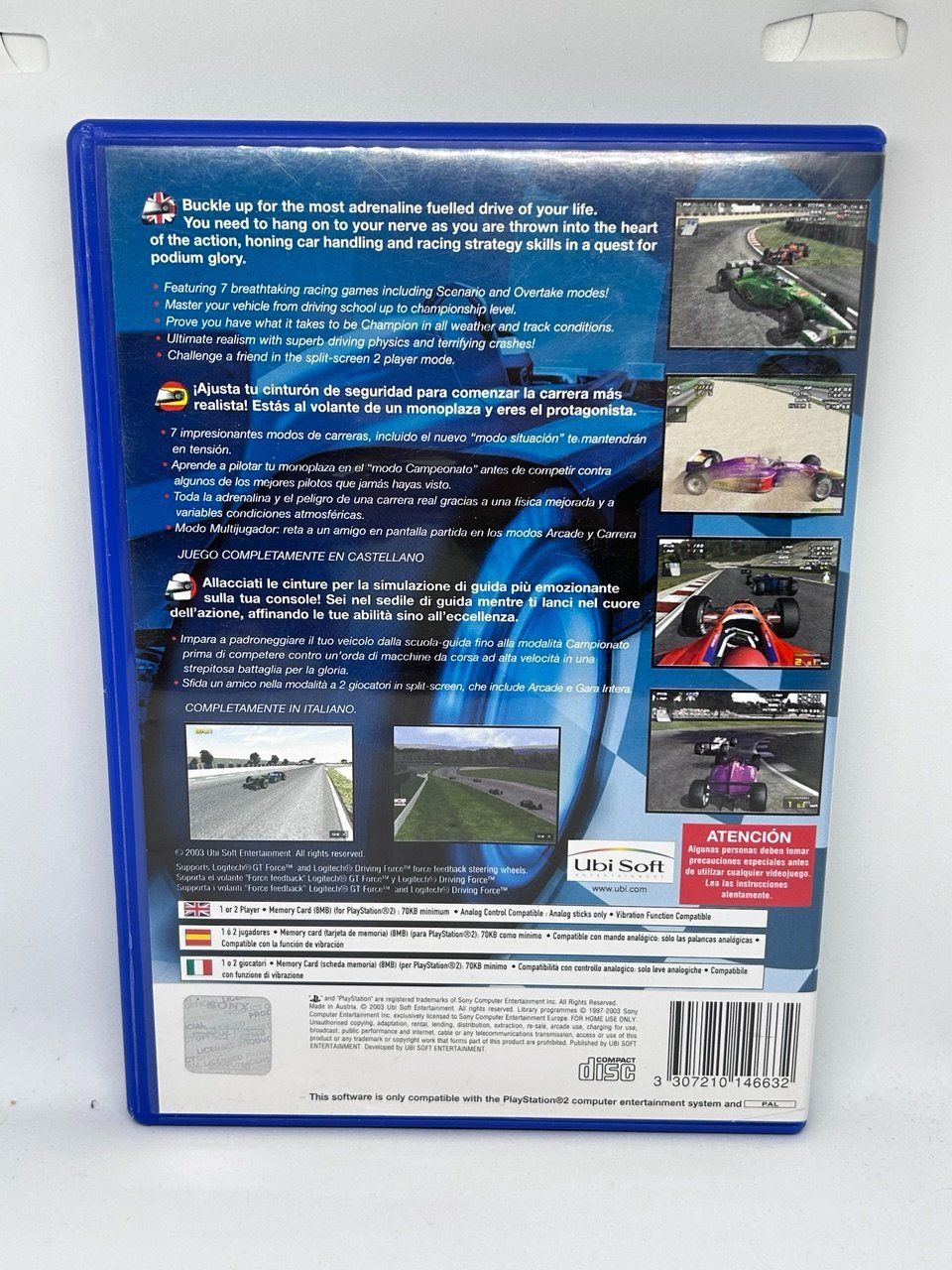 Sony Jeux: RS3: Racing Simulation Three per PlayStation 2 – D'occasion à Giubiasco par LorisVale 1
