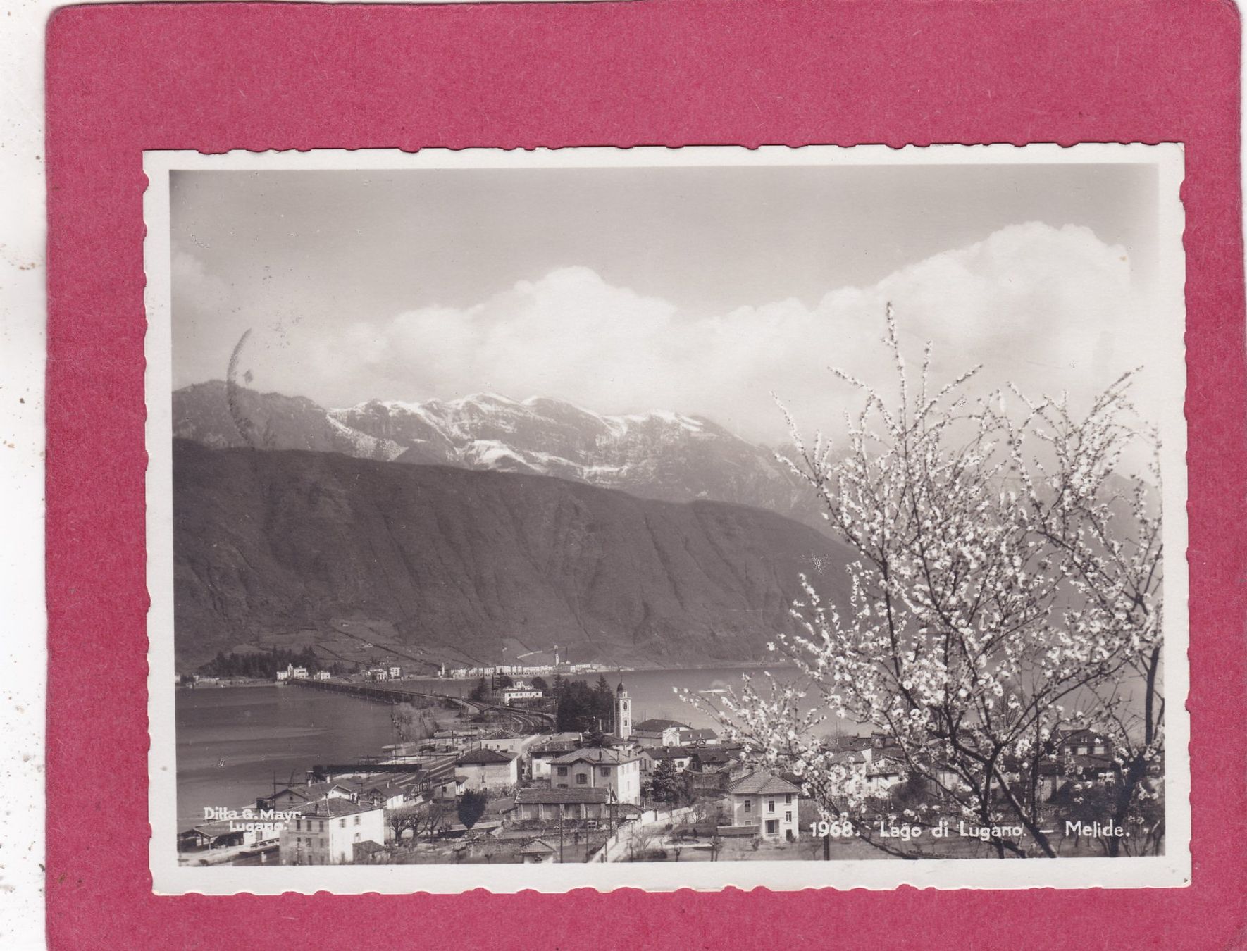 Cartes postales: Melide Lago di Lugano 1942 – D'occasion à Herisau par Lisegrat2008