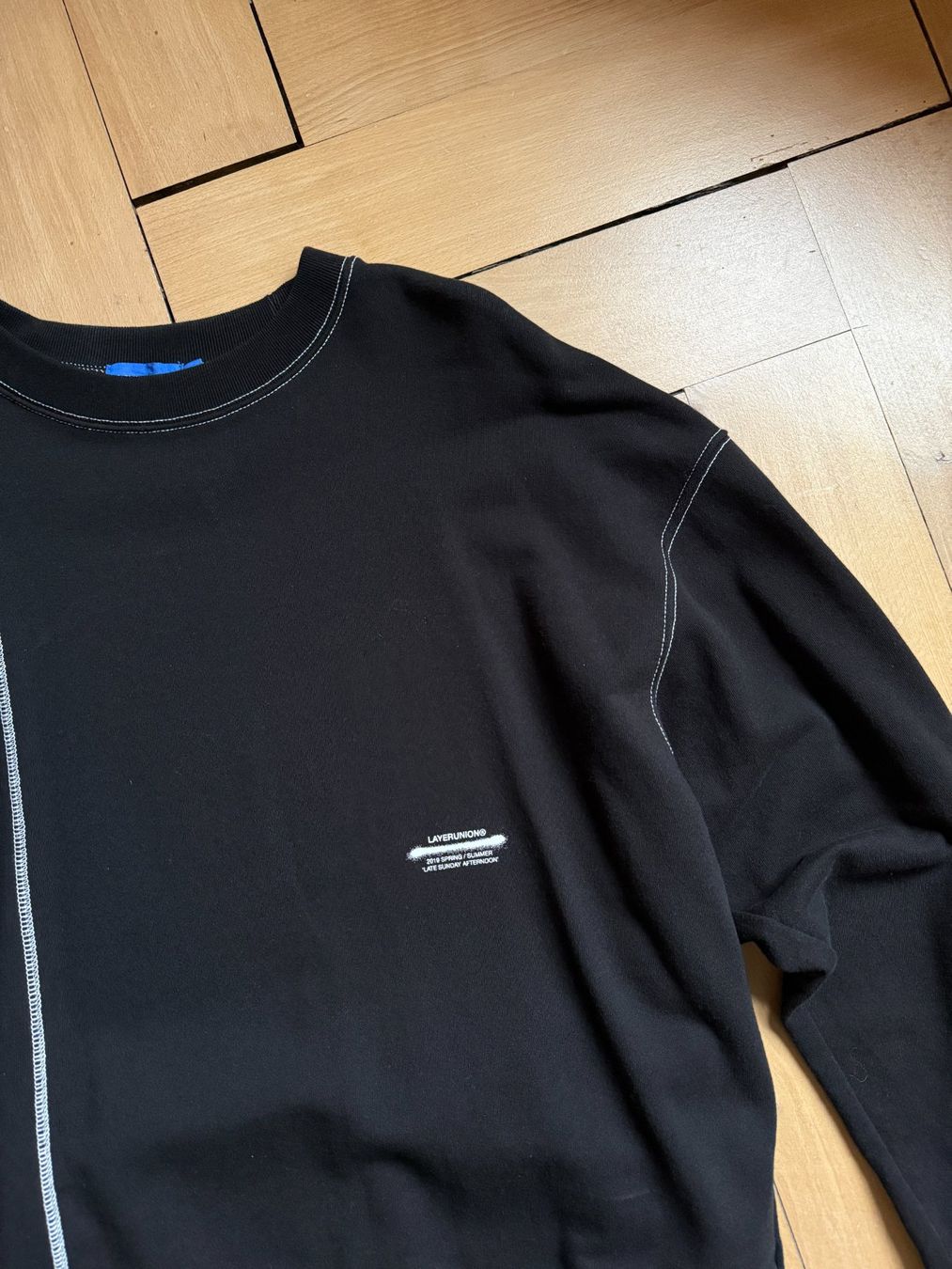 Maglioni & Felpe: LAYER UNION - Sweatshirt schwarz L – Usato da Zürich venduto da Diazaio 1