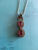 Anhänger mit Kette - Silber