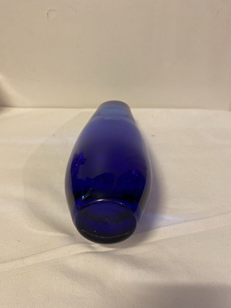 Vasi & Recipienti: Elegante blaue Glasvase – Usato da sursee venduto da trilli-tralli 3