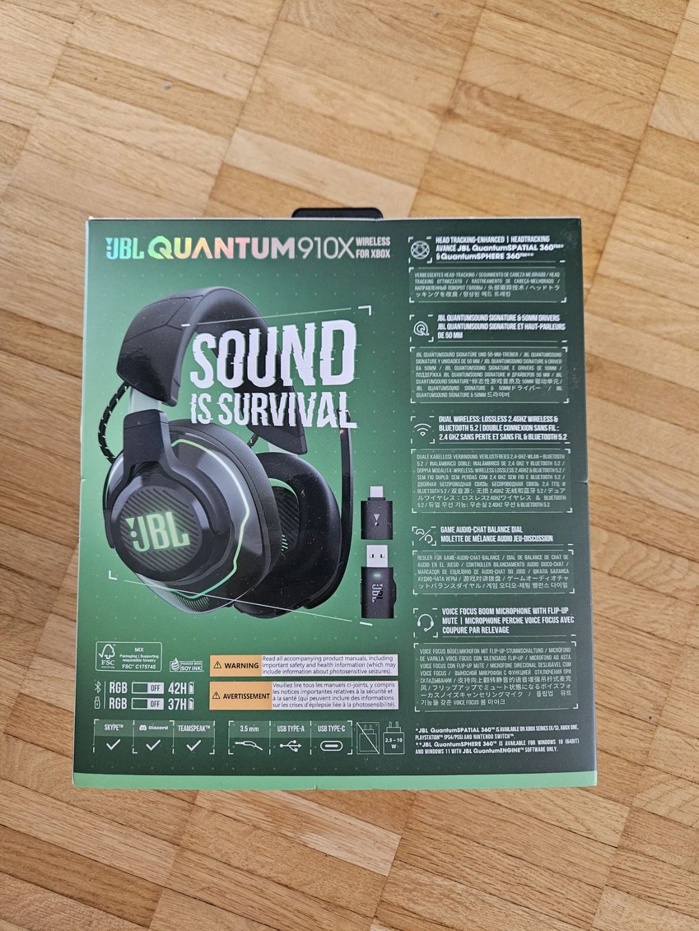 JBL Casques audio: JBL Quantum 910X Wireless Gaming-Headset – D'occasion à Root par Banschanumi 3