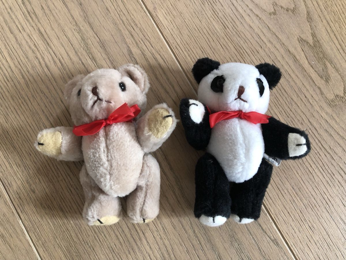 Giocattoli: 2 kleine Teddys , neuwertig – Nuovo (secondo la descrizione) da Versoix venduto da chr_2rpz 2