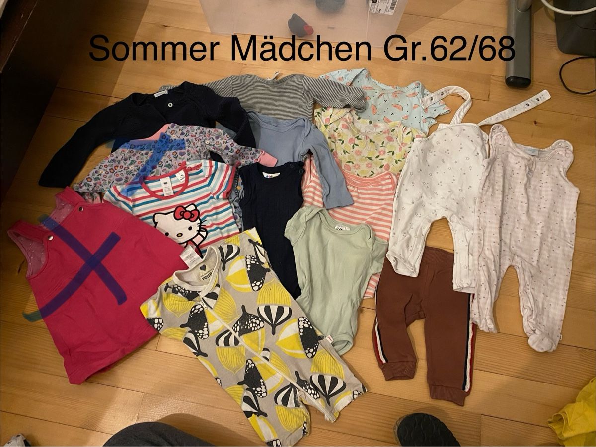 Lotti & Set di vestiti: Kleiderpaket Sommer Mädchen Gr.62/68 – Usato da Spiegel b. Bern venduto da chaeferlele