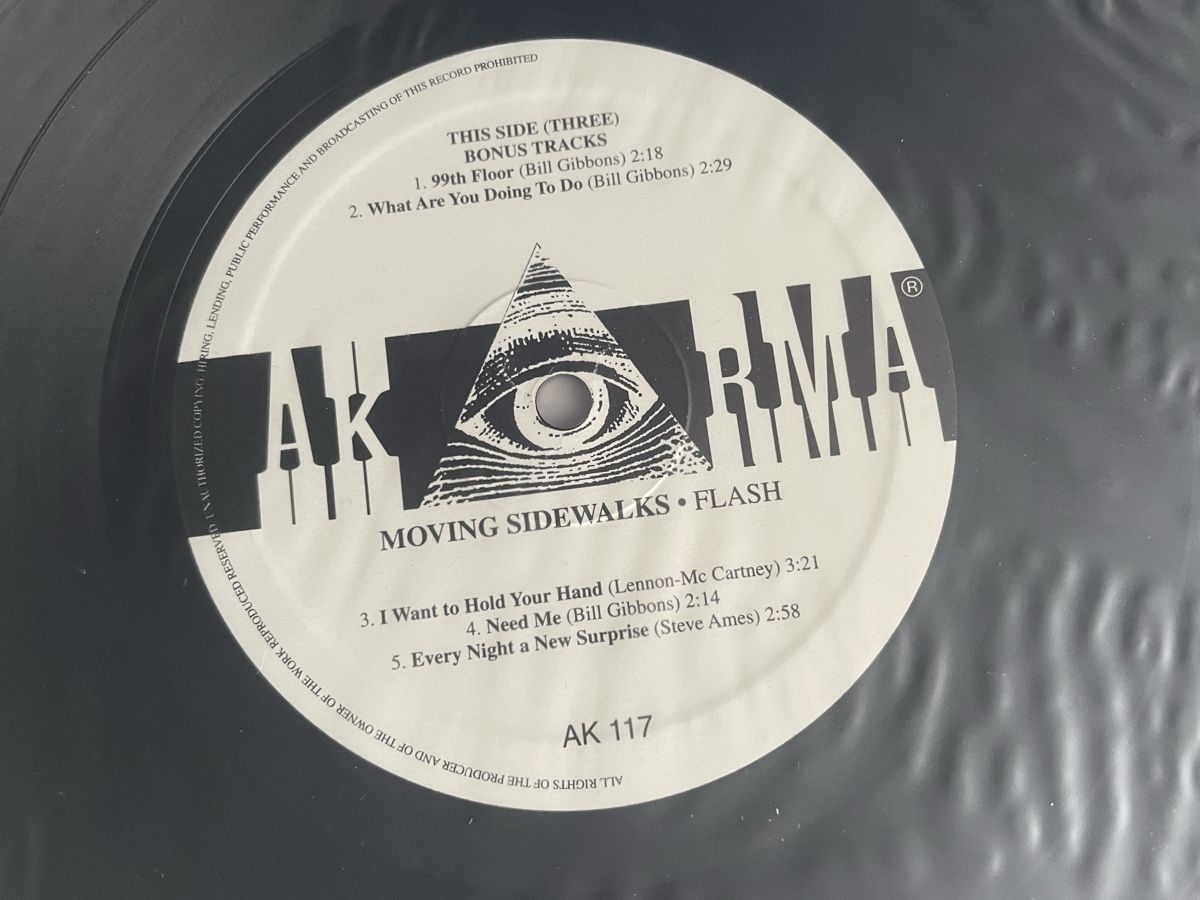 Dischi in vinile: Moving Sidewalks - Flash - AKARMA - Vinyl LP – Usato da Olten venduto da Bluespapst 2