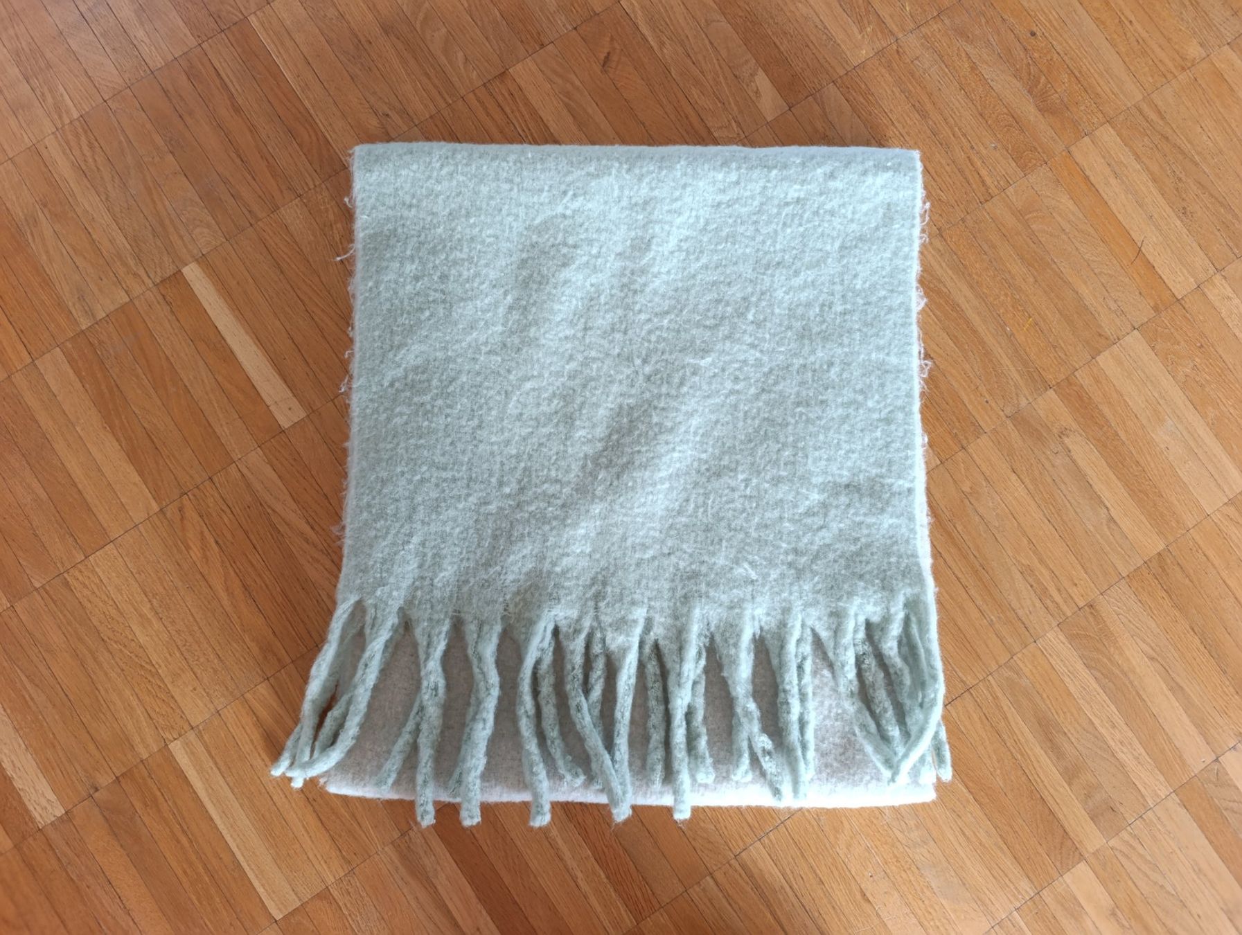 Barts Foulard & Sciarpe: Strick Schal Grün, 180 cm – Usato da Zürich venduto da mir_2kjl 1