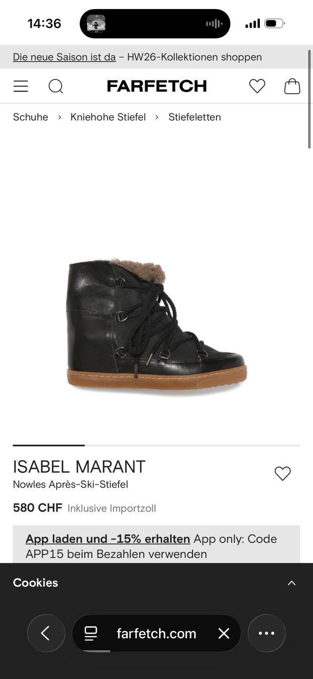 Isabel Marant Scarpe da donna: Isabel Marant Wedge Sneaker Size 36 – Usato da Zürich venduto da edit_closet