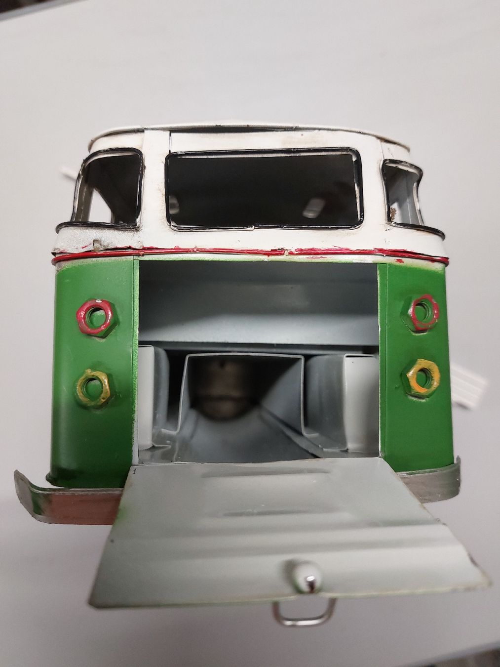 Spielzeuge: VW Bus T1,Blechspielzeug mit Kirschflasche – Neu (gemäss Beschreibung) aus Uster von Gery8 6