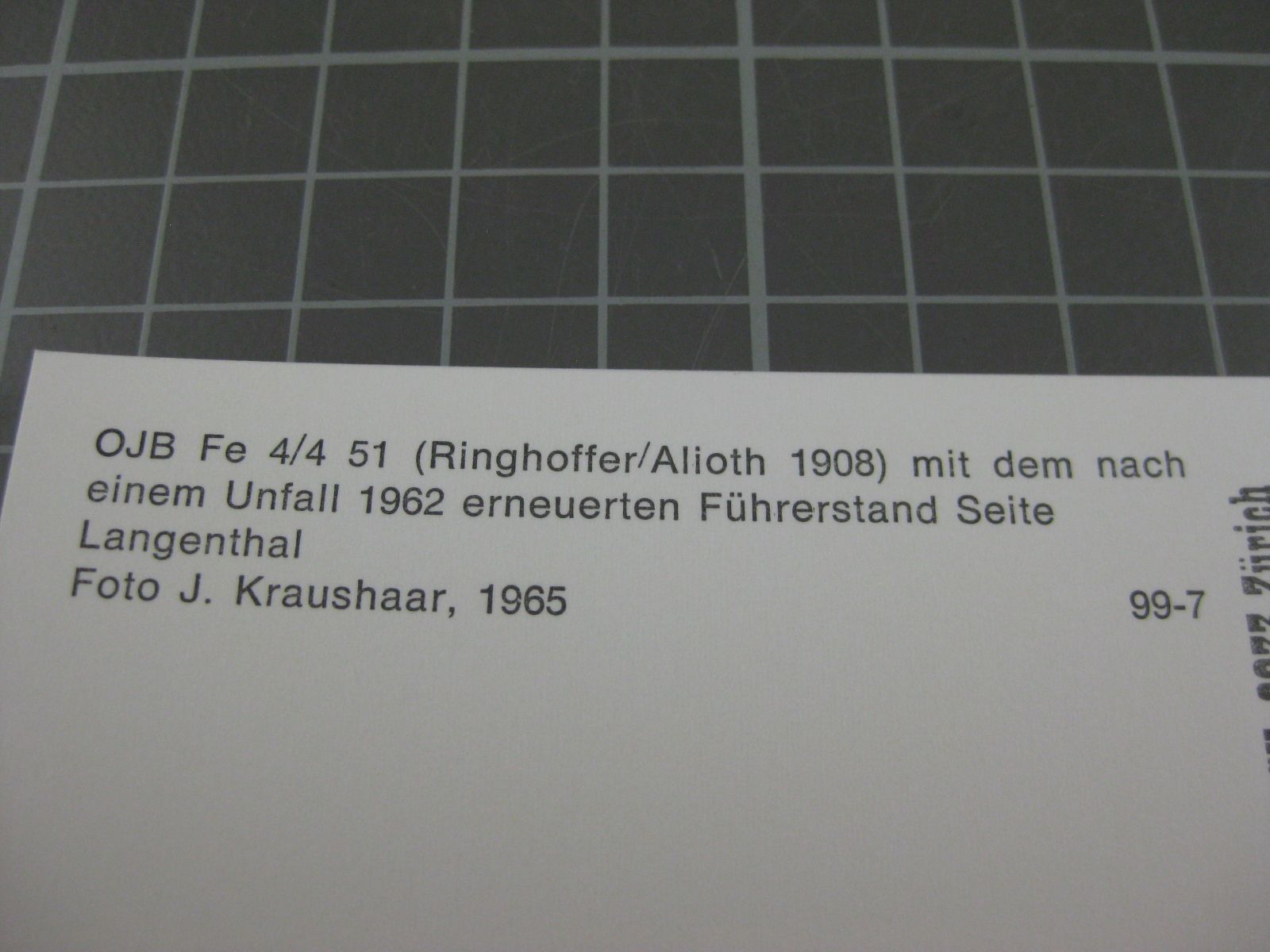 Cartoline postali: AK Langenthal mit Zug  – Nuovo (secondo la descrizione) da Malters venduto da Marosko 2