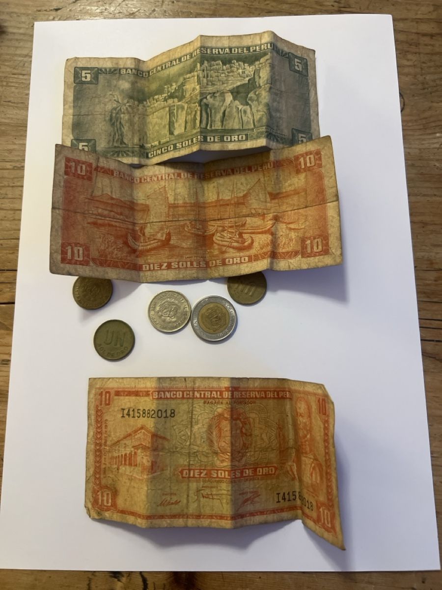 Banconote: Peruanische Sol – Usato da Hittnau venduto da BrigitteM8335