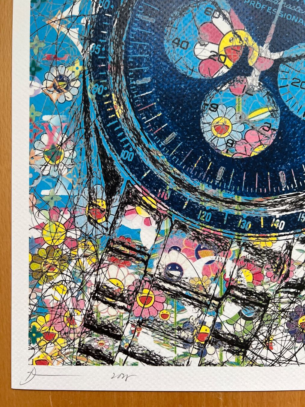 Grafica & Litografie: DEATH NYC : Murakami Omega Speedmaster 55/100 – Nuovo (secondo la descrizione) da Basel venduto da La.Bonne.affaire 2