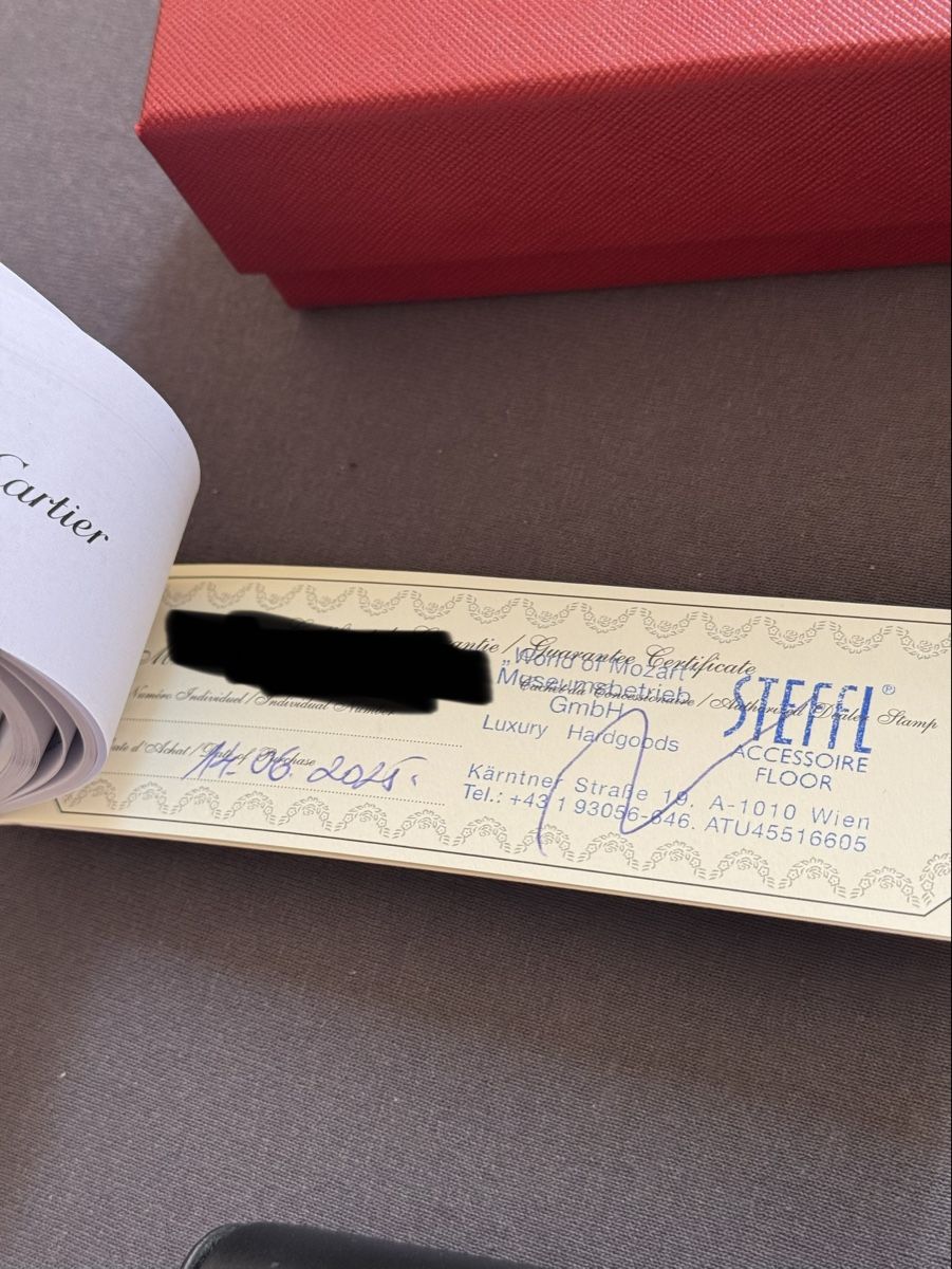 Cartier Lunettes & Verres: Décor C de Cartier Sonnenbrille (Rechnung) – Neuf (Voir description) à Niederwangen BE par sar_7d6v 5