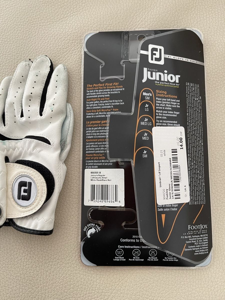 Guanti: FootJoy Golf Handschuh Junior Small – Usato da Wichtrach venduto da Adriana222 3